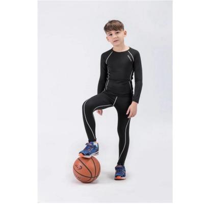 China Good Quality Soft Hot Selling Children's Sportswear Kids Fitness Gym Suits for sale