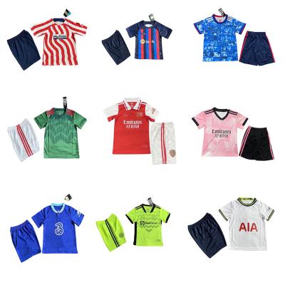 China Coolmax Children's Board Soccer Training Clothing Soccer Clothing Set Kids Sports Lightweight Wear for sale