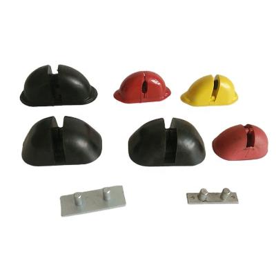 China Building Construction Grade Hardware Materials Lifting Anchor Rubber Recess Old With Screw for sale