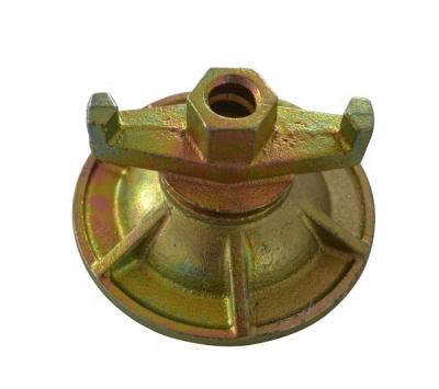 China Formwork Accessories Building Material Formwork Tie Rod Wing Nut Anchor Wing Nut With Plate for sale