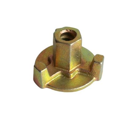 China Formwork Accessories Construction Concrete Formwork Cast Iron Wing Nut Tie Rod Plate for sale