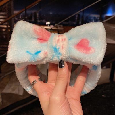 China Top Selling Coral Fleece Plush Hairband Cute Customization Small Plush Soft Headbands for sale