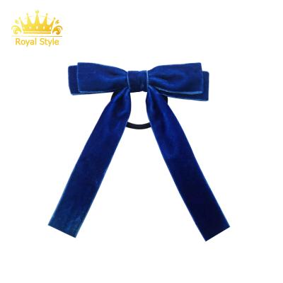 China Fashion high quality fast delivery stylish hair scrunchies colorful elastic hair velor hair accessories crac! crack! for sale