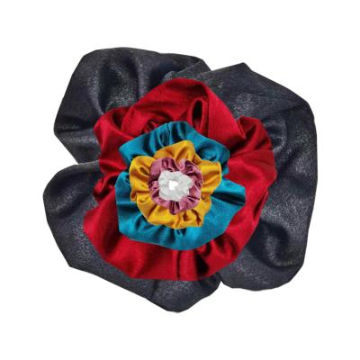 China 10pcs/lot Fashion Quality Tops Elastic Hair Scrunchies Hair Accessories Scrunchy Tops Korean Satin Elastic Silk Hair For Female Lady Women for sale