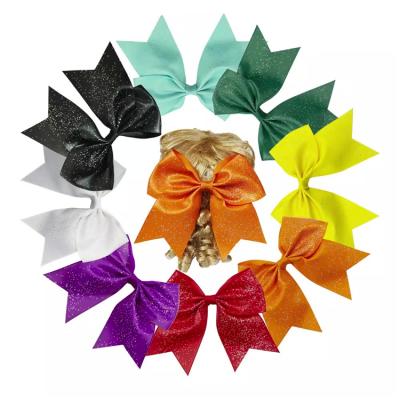 China 2021 Eco-friendly Manufacturer Spot High Quality Sequin Bow Hairpin Popular Fashionable Hair Clips For Kids Girls for sale