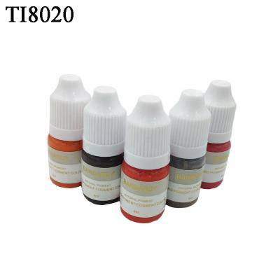 China Professional Wholesale High Quality Professional Eyebrow Dye Microblading Dye Ink Fast Coloring 8ml Best Tattoo Microblading for sale