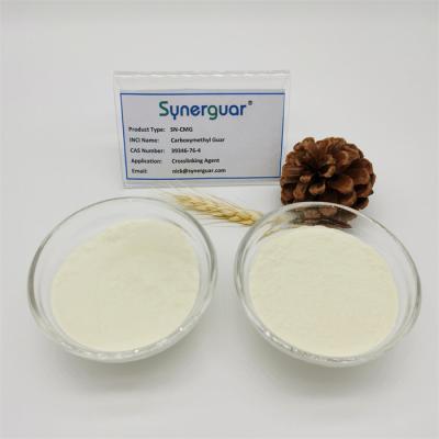 China Carboxymethyl Guar Gum With High Quality Has High Viscosity And Medium Degree Of Substitution For Crosslinking Agent for sale