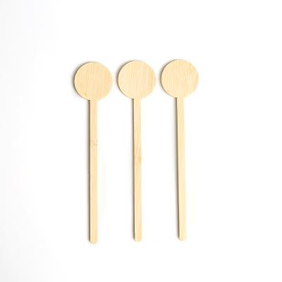 China Wholesale Disposable Stirrer Cocktail Mixer Bamboo Mixing Sticks for sale