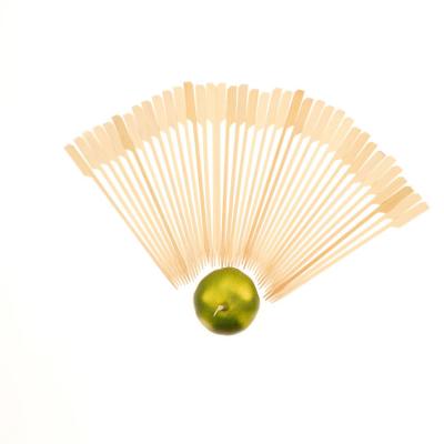 China High Quality Bamboo Green Bbq Skewers Beverage/Food Skewers Flag/Golf/Gun/Teppo Paddle Sticks Wholesale for sale