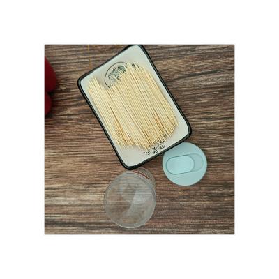 China Disposable Cocktail Picks Slim Disposable Babecue Fruit Bamboo Toothpick for sale