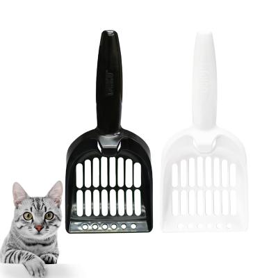 China Viable Solid Color Kitten Cat Litter Tray Scoop Sifter Cat Litter Scoop for sale