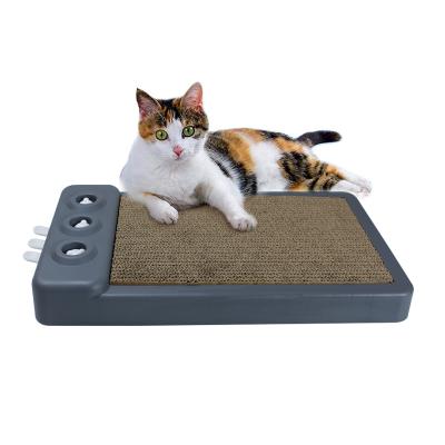 China Sustainable Cat Scratcher Cardboard Cat Scratcher Protection Small Size Scratch Posts Little Kitten for sale