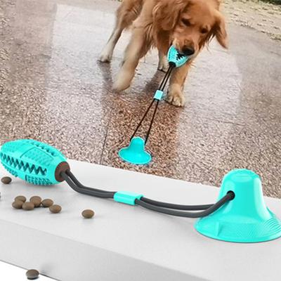 China Viable Chewing Toy Dog Rubber Intellectual Dog Balls for Teething Food Dispensing Toy Pet Cat Ball for Training for sale