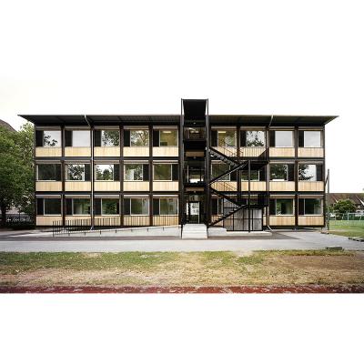 China Modern Commercial Modern Fire Proof Anti Seismic Noise Insulation Prefab Dormitory for sale