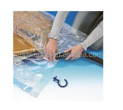 China 70*100cm Viable Shorts Hanging Vacuum Bag For Suit And Dress for sale