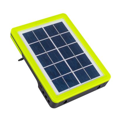 China Home Emergency Lighting Set Portable Solar Mobile Charging Mini Solar Power Led Lighting System For Home for sale