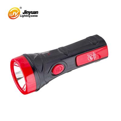 China Rechargeable Emergency Lighting Plastic Handheld Flashlight Powerful Led Flesh Light Torch On Sale for sale