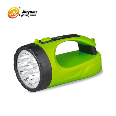 China Handheld Garden ABS Plastic Body Powerful Rechargeable Led Search Light For Outdoor Camping Lighting for sale