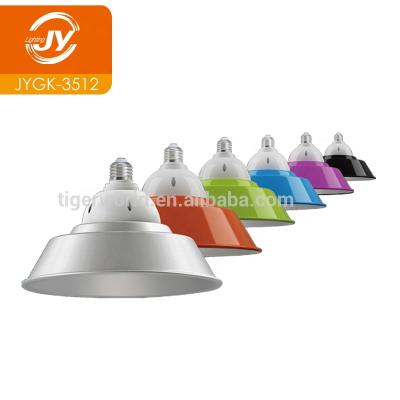 China Residential industrial high bay light colorful E27 E40 25W cover led round highbay lamp for sale for sale