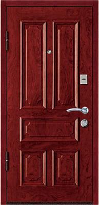 China Italy steel wood security armored door for sale