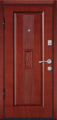 China Italy steel wood security armored door for sale