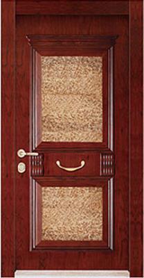 China Turkey steel wood security armored door for sale