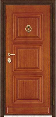 China Italy steel wood security armored door for sale