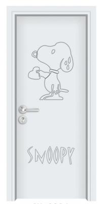 China AB-GM8094 children cartoon PVC-MDF interior room door for sale