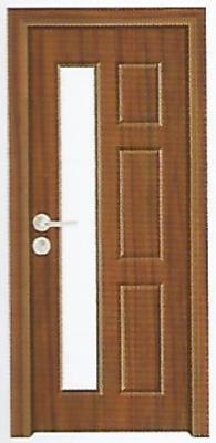 China AB-GM6004 PVC-MDF glass door for sale