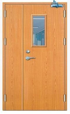 China ABNM-MF08 fireproof wooden door for sale