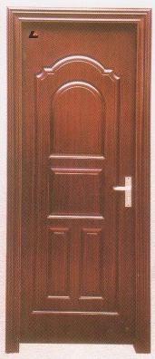 China ABNM-GMF06 fireproof steel wood armored door for sale