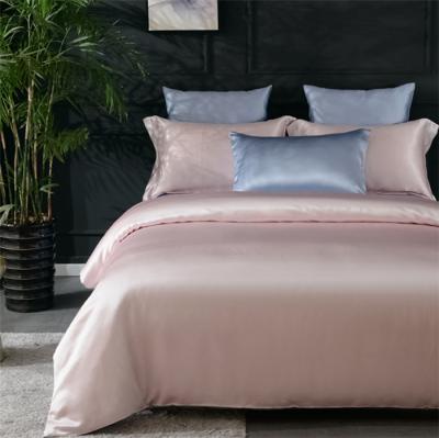 China Soft-feeling & silky & etc healthy OEKO TEX 100 Certified Manufacturer Two Color Elegant Silk Bedding Supplier 25mm 19mm 22mm Bedding Silk for sale