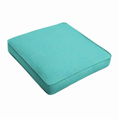 China High Quality Waterproof Sunproof Arcylic Fabric Cushion 100% Waterproof Outdoor Chair Cushion for sale