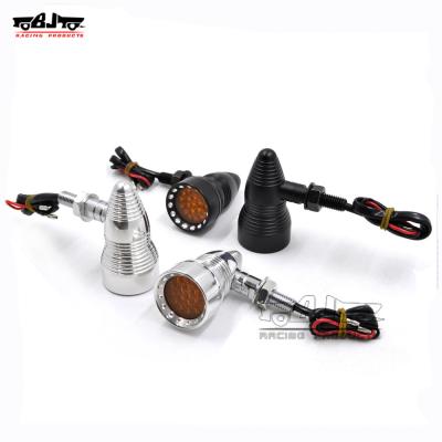 China Aluminum Motorcycle BJ-SL-071 2 Wire LED Turn Signal Light Dirt Bike Signal Light for sale