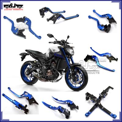 China CNC Adjustable Aluminum Levers For Yamaha MT09 Motorcycle Adjustable Brake Clutch Lever for sale