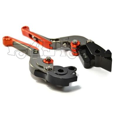 China BJ-LS-001 Folding Motorcycle CNC Brake Lever Adjustable And Foldable Clutch Lever for sale