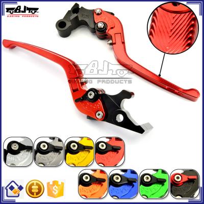 China BJ-LS-008 CNC Folding Adjustable And Foldable Custom Motorcycle Brake Clutch Lever For Yamaha FZ8 MT07 FZ07 for sale