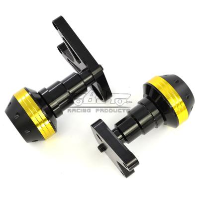 China CNC Aluminum 6061 And POM Wholesale Aluminum CNC Frame Sliders Motorcycle BJ-FS-HD002 For Honda CB650F 2013-2014 for sale