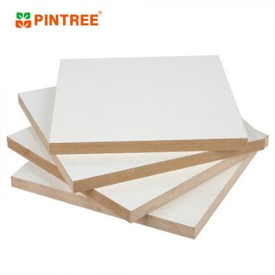 China Best Selling Wood MDF Dampproof White Fiberboard Board MDF For Factory Supplier for sale