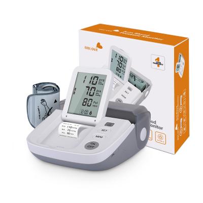 China High Quality Home Medical Sphygmomanometer Digital Hospital Blood Pressure Monitor Rechargeable Blood Pressure Monitor with Print for sale