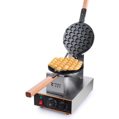 China Thermostat Adjustable Waffle Bake Egg Waffle Maker Commerical 110v 220v Hong Kong Bubble Waffle Machine for sale