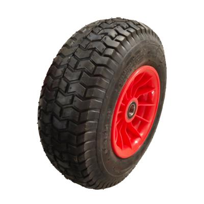 China Muddy Road Tools 16 inch 6.50-8 inflatable wheels are suitable for wheelbarrows, tool farm vehicles, etc. for sale