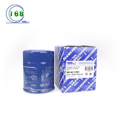 China IMG Auto Parts High Quality Oil Filter For Honda Civic ANALYSIS 15400-R5G-H01 Standard Size for sale