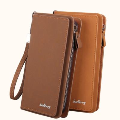 China High Quality Brand Long Fashion Trendy Credit Card Holder Men's Wallet for sale