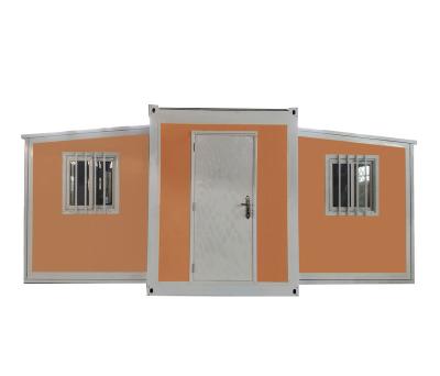 China 20ft 30ft Expandable Container House folding 3 in 1 prefab congtainer house for living for sale