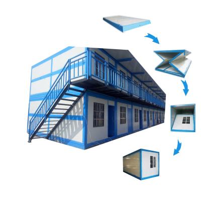 China BST Modular Living CE Approved Prefab Container Folding House for sale