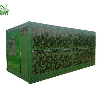 China 2 minutes Folding Container House to install a mobile Galvanized Light Steel Stud for sale