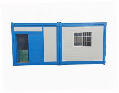 China Fast-installing 	Folding Container House easy-folding houses suitable for simple accommodation for sale