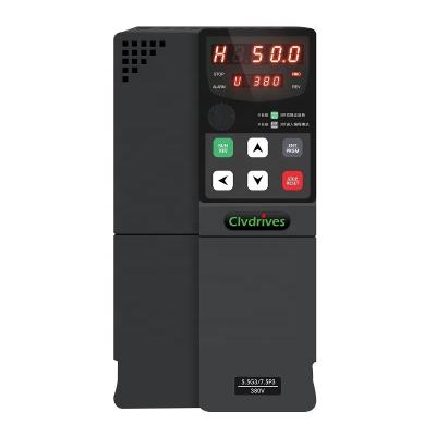 China Clvdrive China AC Drive Manufacturer 3 phase 380V VFD 50HZ 60HZ 5.5kw 7.5kw 11kw Frequency Inverter for motor for sale