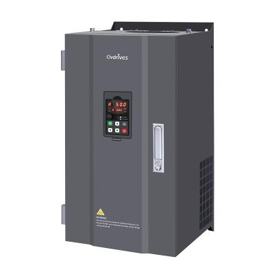 China 380v 3 Phase Inverter AC 110KW 132KW 160KW VFD V/F Control Variable Frequency Inverter 50hz to 60hz for motor for sale